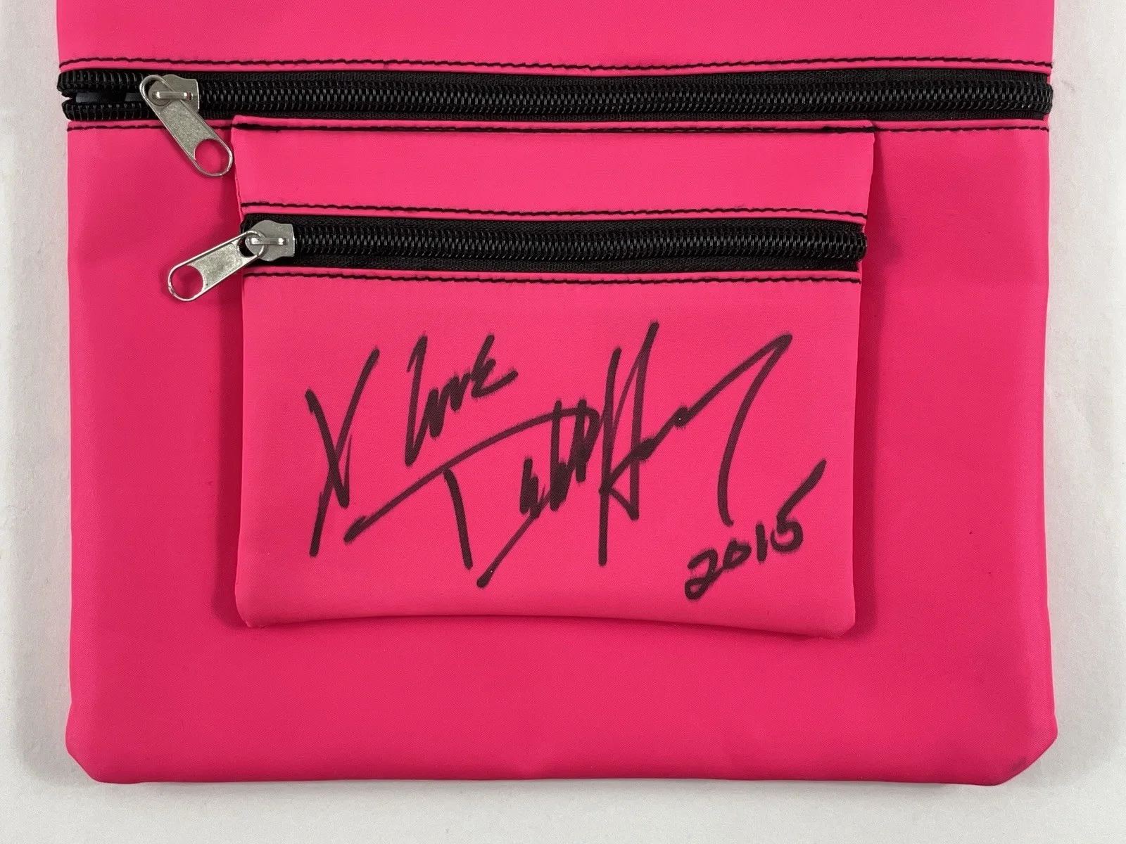 Blondie Deborah Debbie Harry Rats Autographed Signed VIP Bag ACOA Certified 🎙️, изображение 2