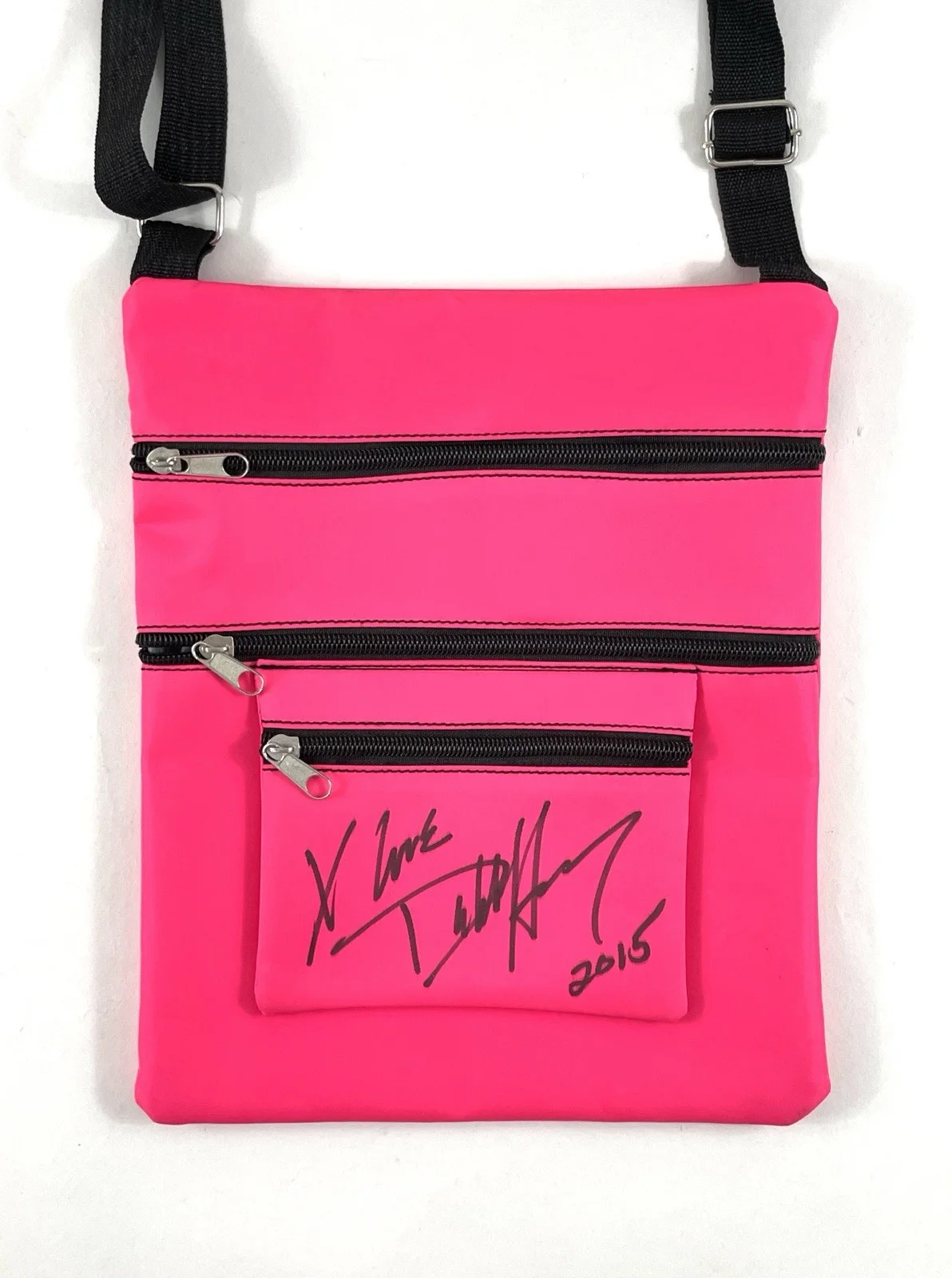 Blondie Deborah Debbie Harry Rats Autographed Signed VIP Bag ACOA Certified 🎙️, изображение 4