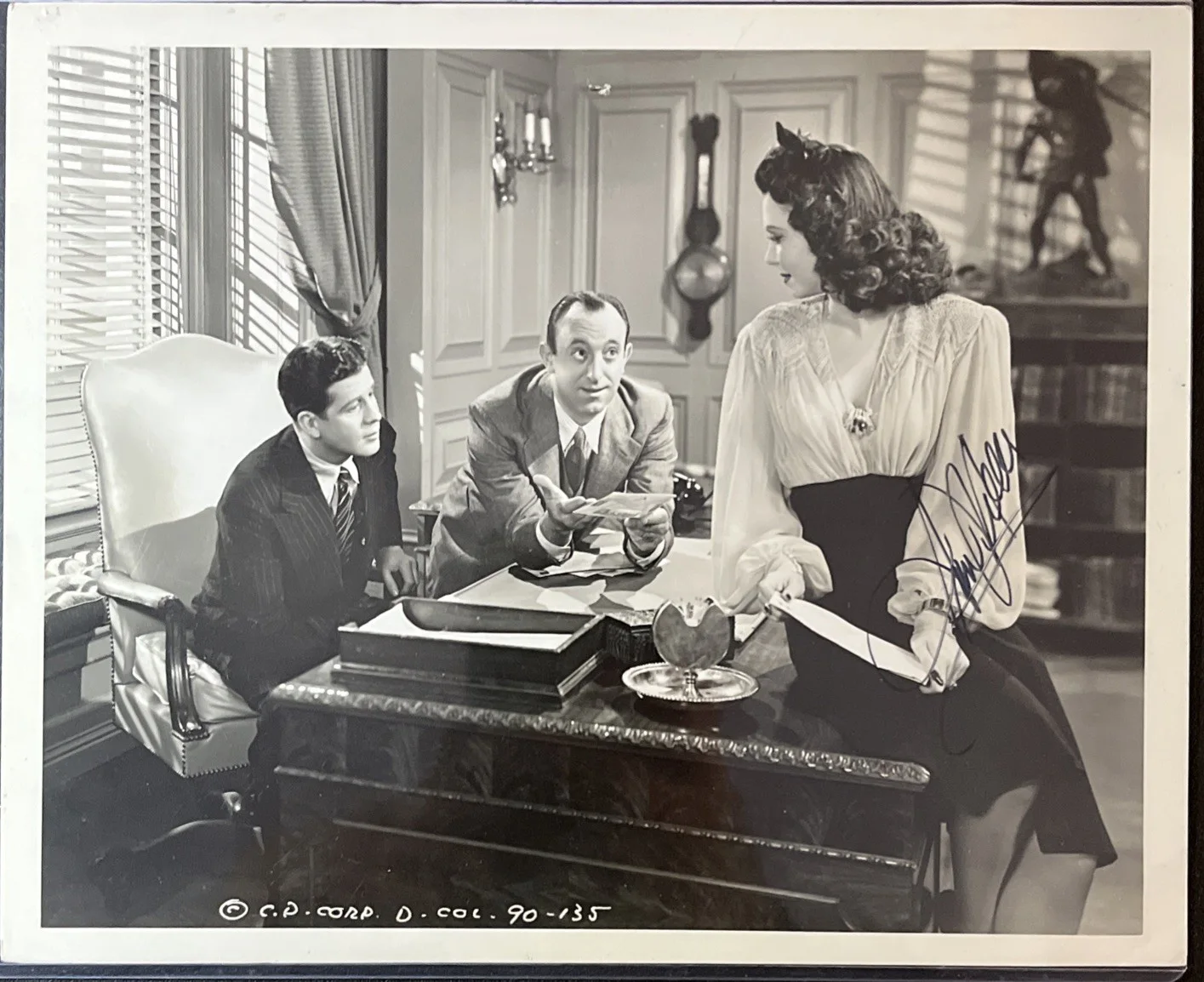 Ann Miller Signed 8x10 Movie Photo Eadie Was a Lady Columbia Pictures (2), изображение 5