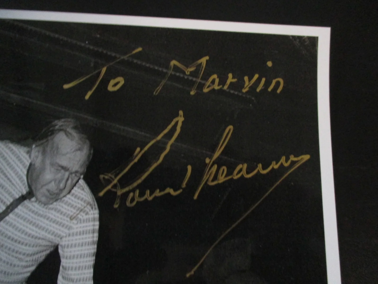 DIRECTOR RONALD NEAME Original SIGNED AUTOGRAPHED PHOTO THE POSEIDON ADVENTURE, изображение 2