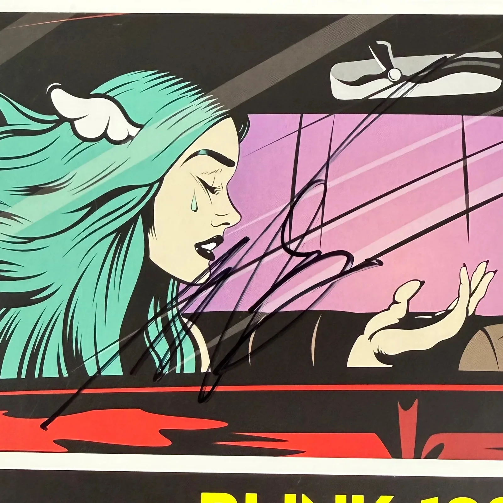 Mark Hoppus Signed Autographed Vinyl LP "California" blink-182 PSA/DNA Authentic, изображение 2