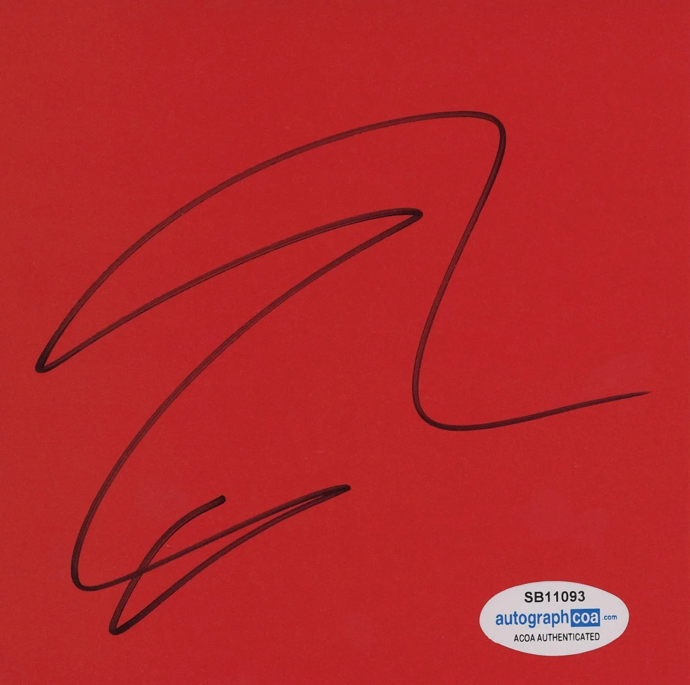 ED SHEERAN — Ed Sheeran signed = EQUALS Insert + Sealed CD + ACOA COA Autographed (E), image 3