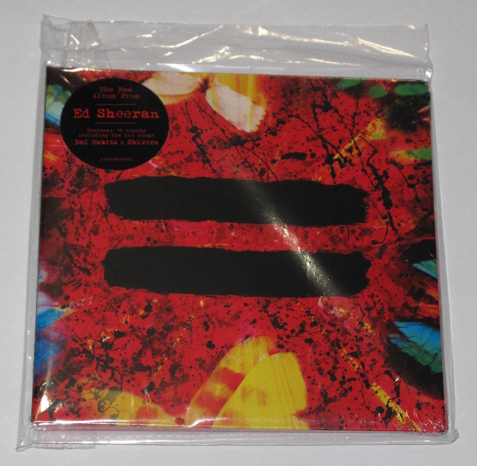 ED SHEERAN — Ed Sheeran signed = EQUALS Insert + Sealed CD + ACOA COA Autographed (E), image 4