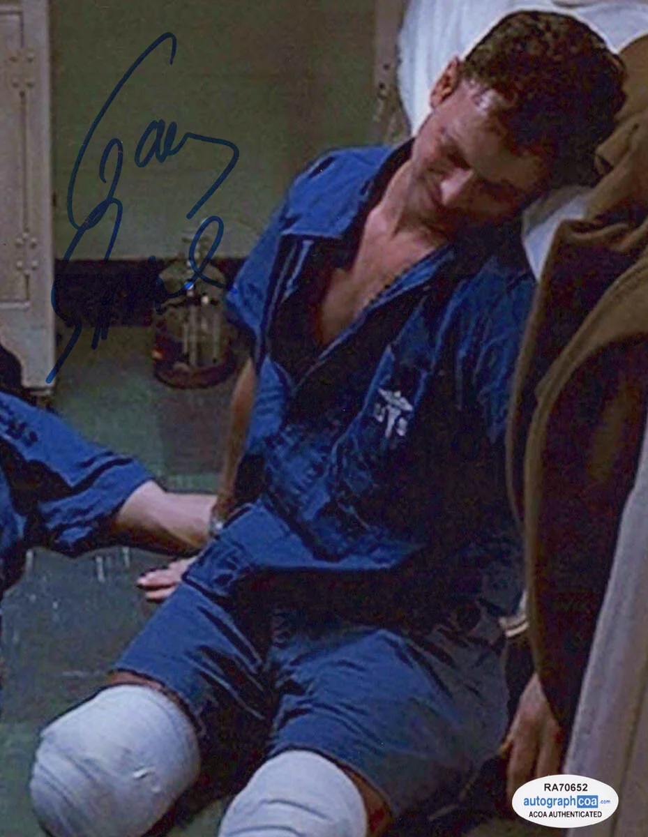 GARY SINISE — Gary Sinise signed "FORREST GUMP" 8x10 Photo PROOF Tom Hanks Lieutenant Dan ACOA, изображение 4