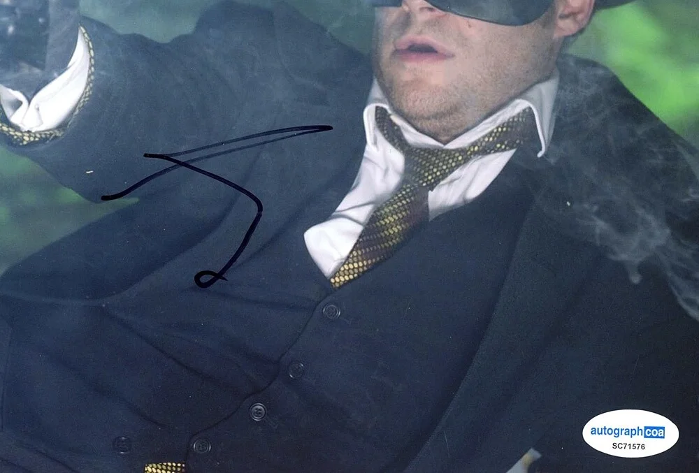 SETH ROGEN — Seth Rogen signed "THE GREEN HORNET" 8x10 Photo AUTOGRAPHED The Studio ACOA COA, image 4