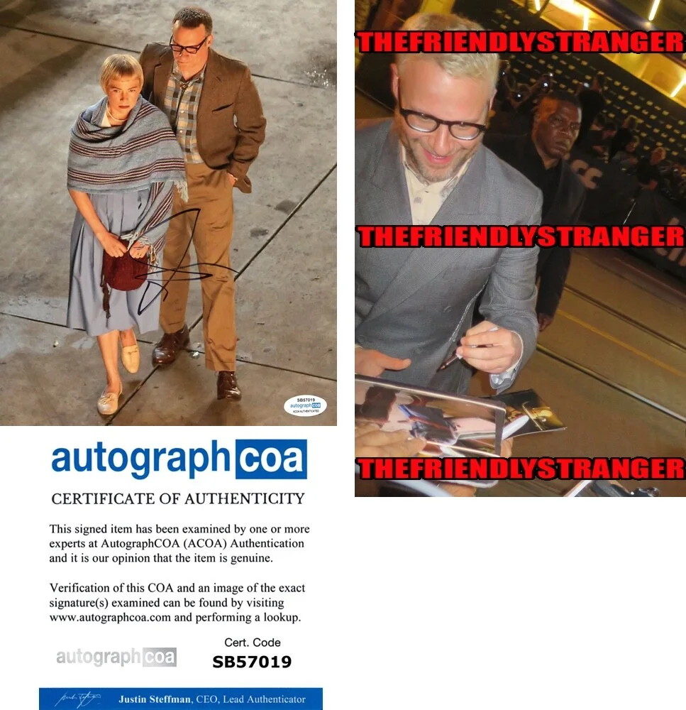 SETH ROGEN — Seth Rogen signed "THE FABELMANS" 8x10 Photo a SUPERBAD The Studio ACOA COA