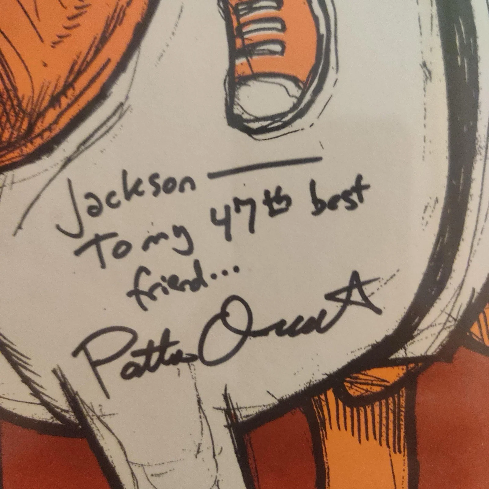 Patton Oswalt Signed Jay Ryan Poster – Cap City Comedy Club Austin (2006), изображение 2
