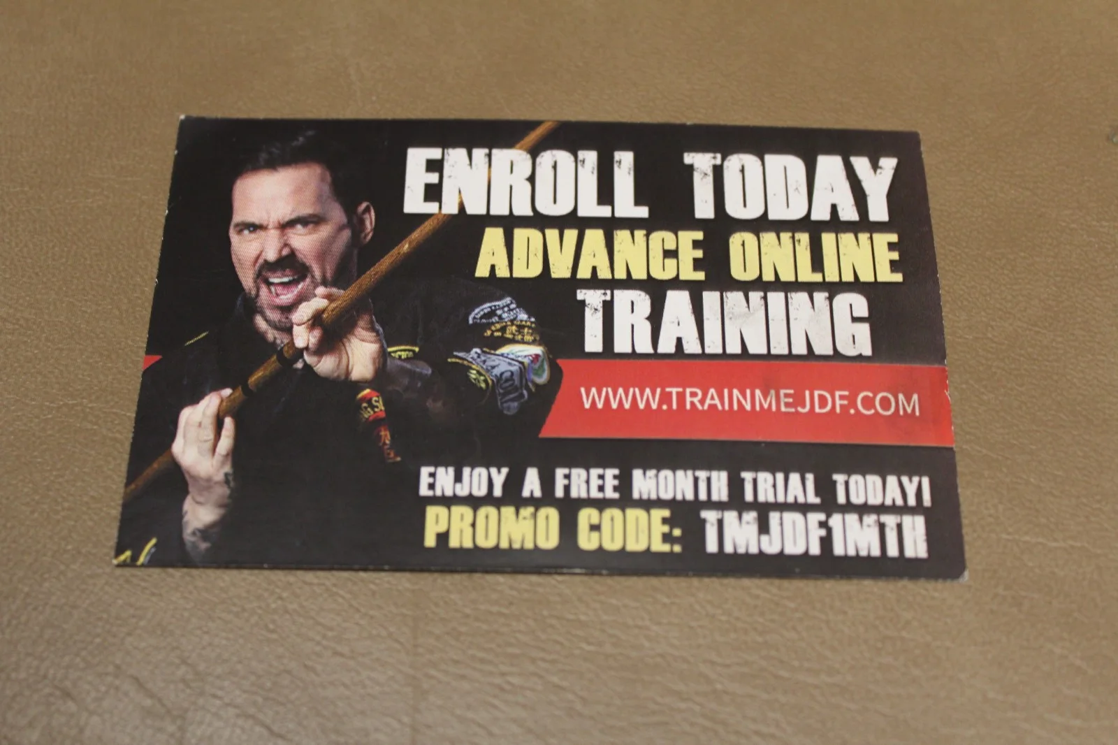 Signed Jason David Frank Legend Of The White Dragon Business Card Power Rangers, изображение 2