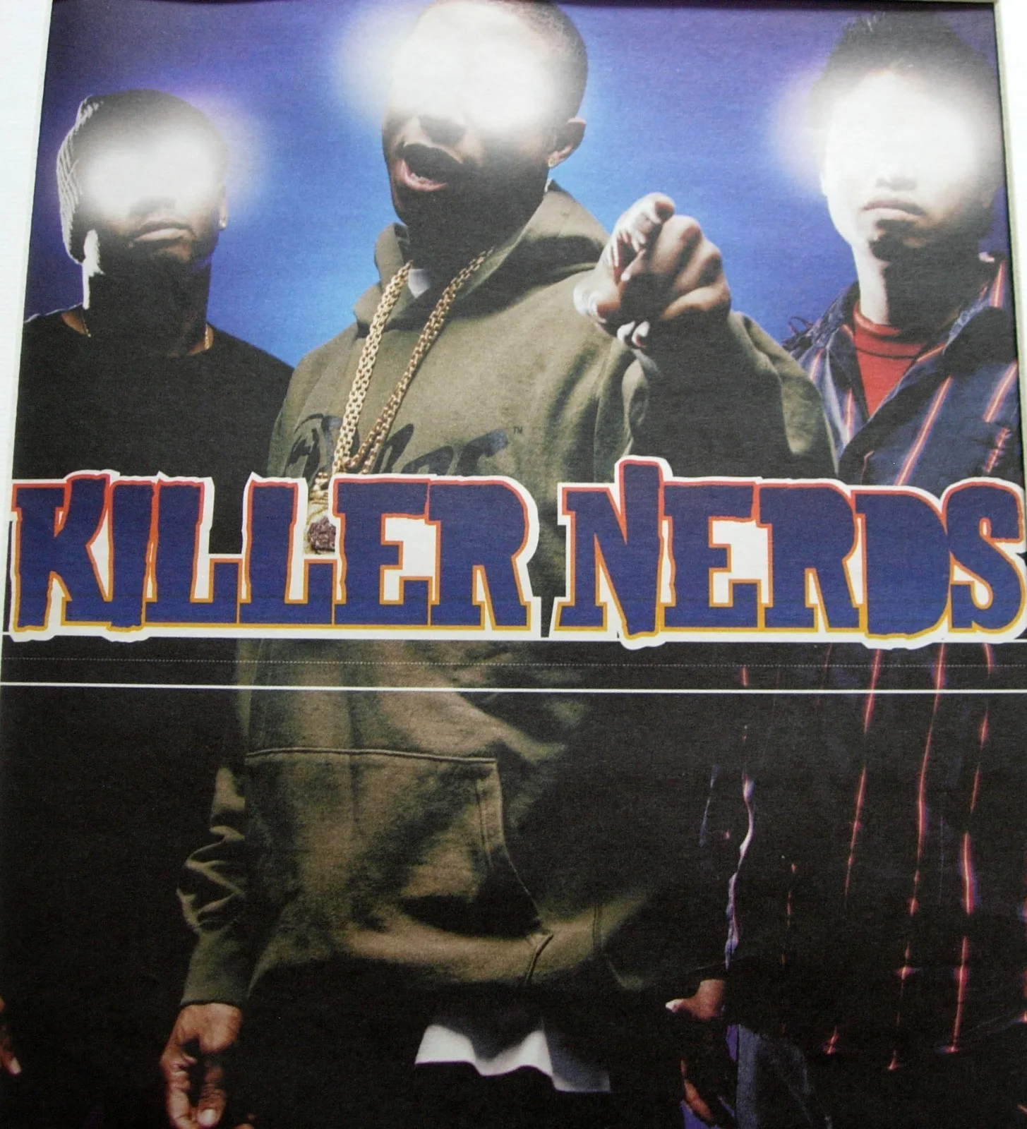 KILLER NERDS+FILM+MOVIE+POSTER+AD+FRAMED RARE ORIGINAL 2004+EXPRESS WORLD SHIP, изображение 2