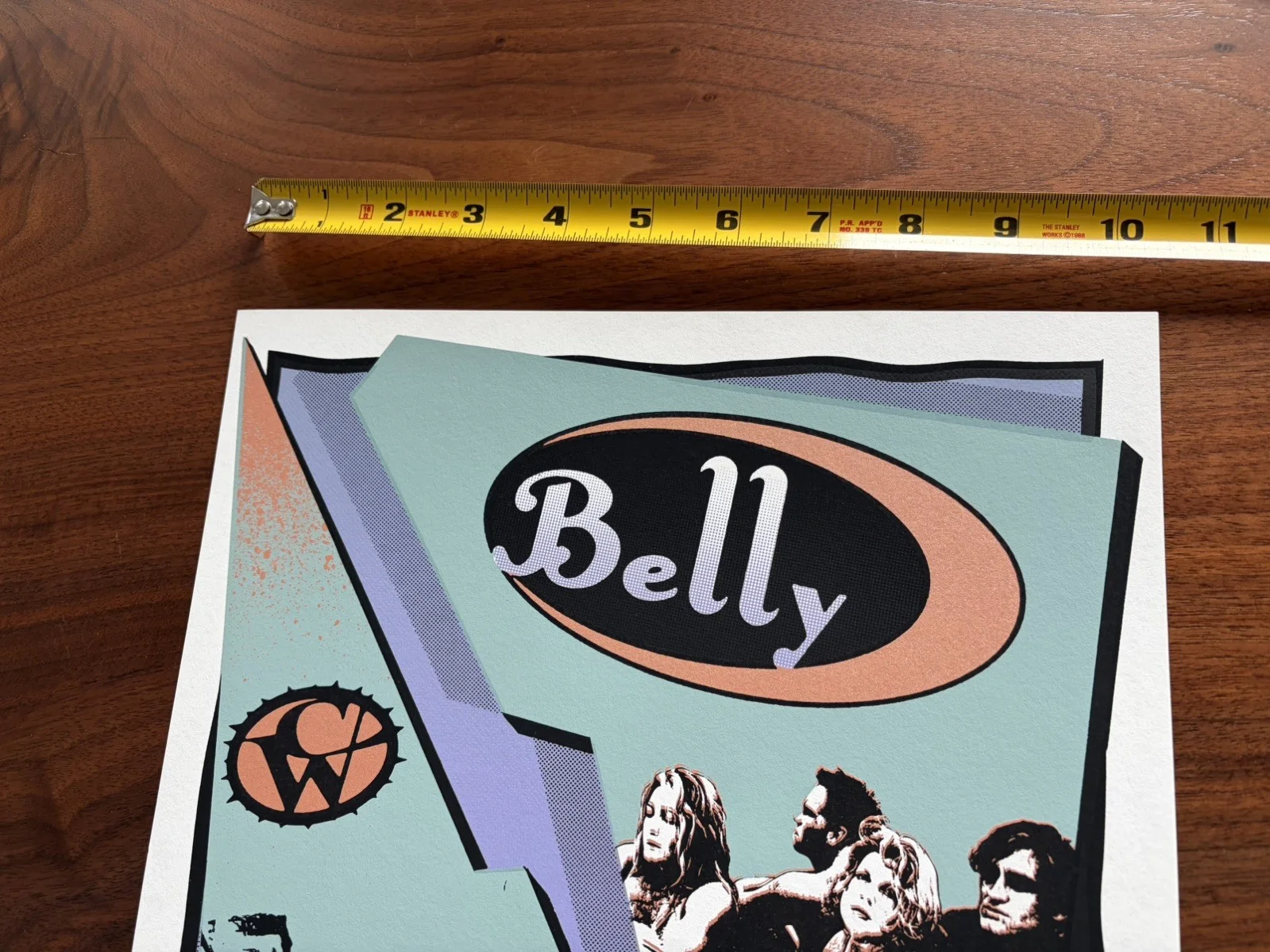 Jewel, Belly, Catherine Wheel 1995 Concert Poster - Signed By Mark Arminski, изображение 3