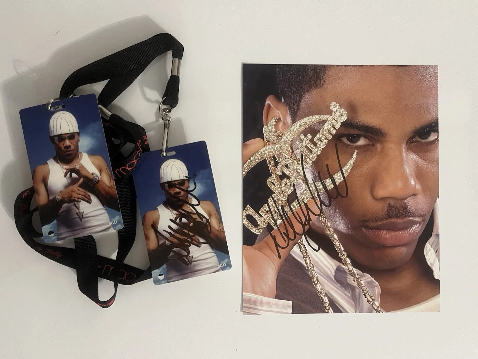 nelly — 🔺nelly macy's apple bottom's invite signed 🔺, image 2