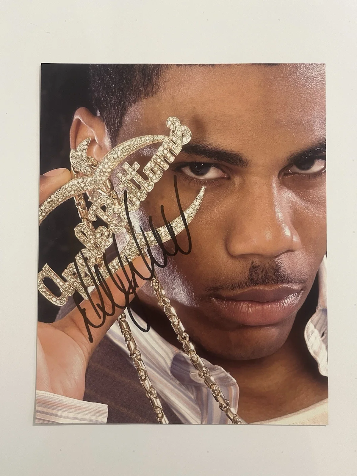 nelly — 🔺nelly macy's apple bottom's invite signed 🔺, image 3
