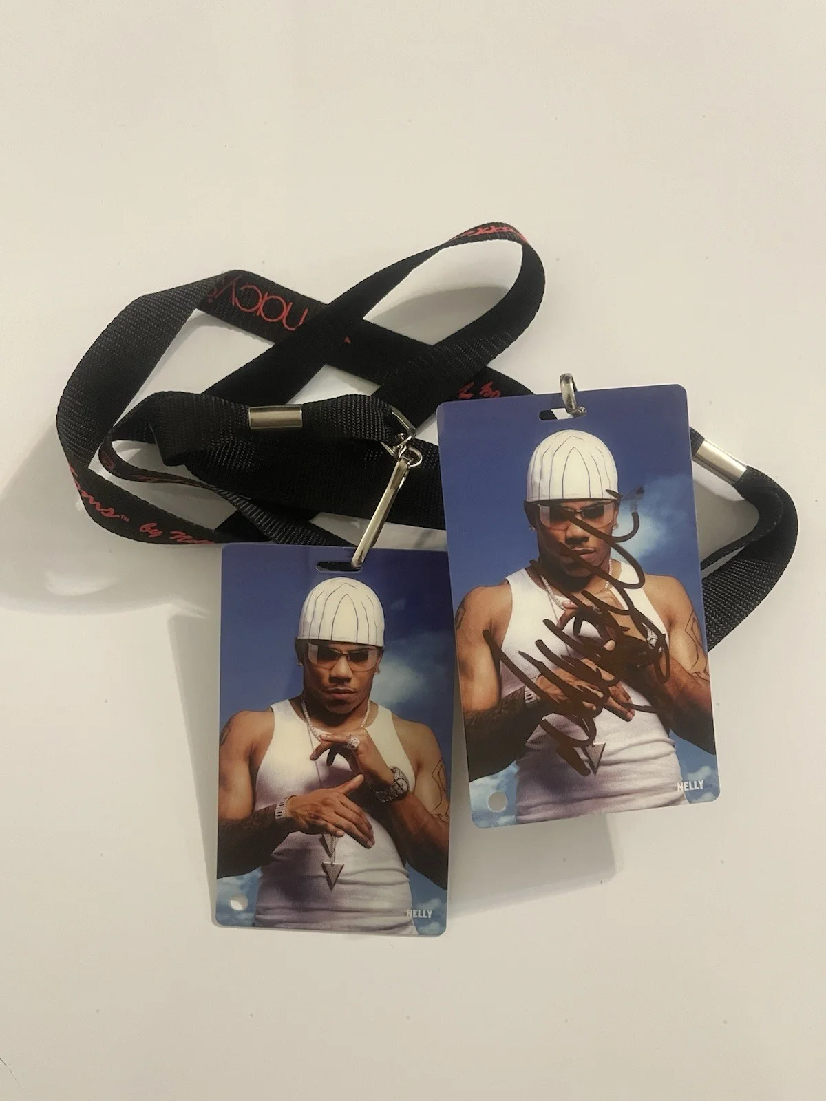 nelly — 🔺nelly macy's apple bottom's invite signed 🔺, image 4