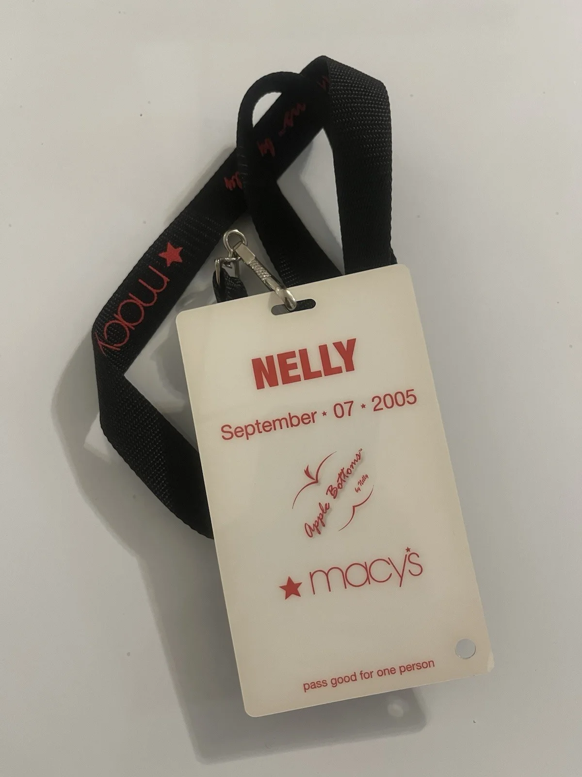 nelly — 🔺nelly macy's apple bottom's invite signed 🔺, image 5