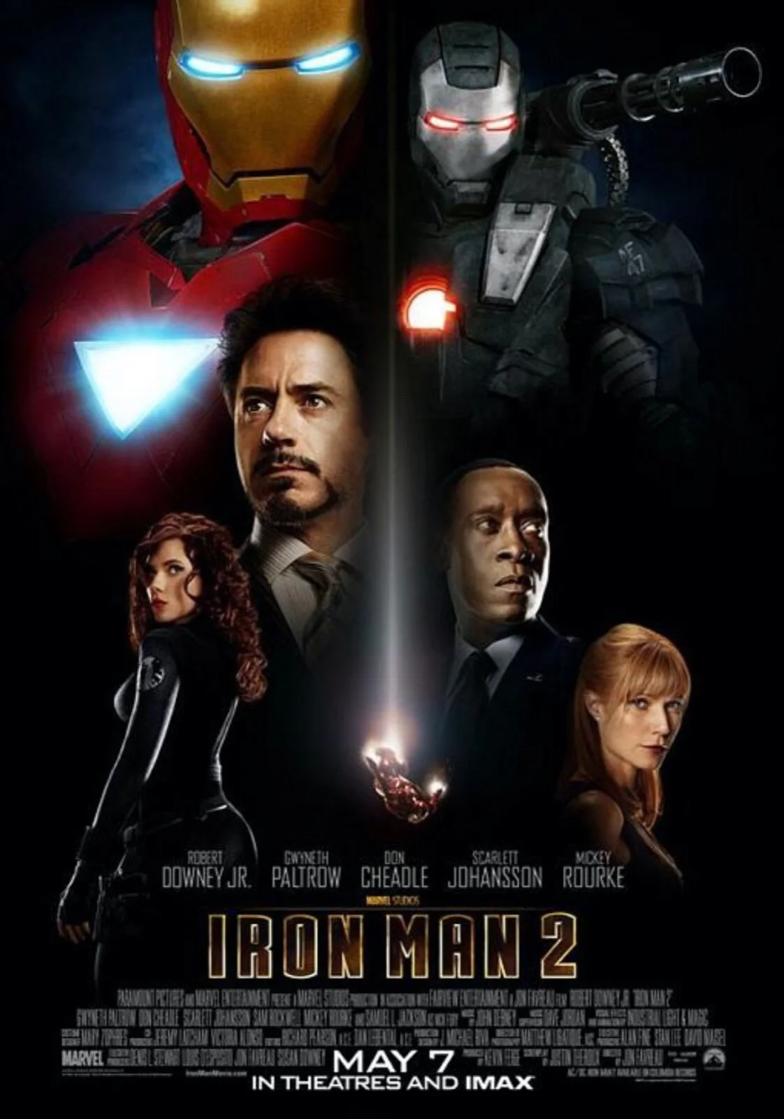 Marvel's Iron Man 2 - 2010 - Very Rare Unmounted Genuine 35mm Film Cells, image 2