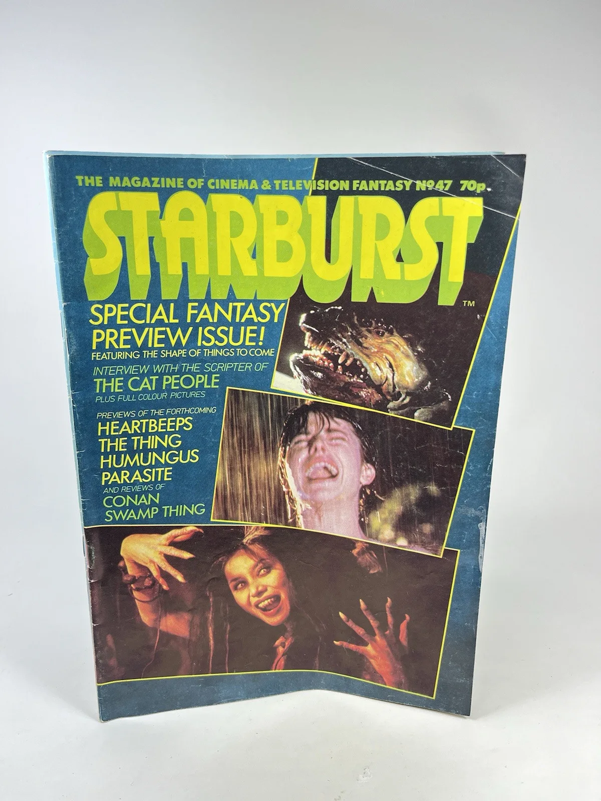 3 X 1982, Starburst Cinema Magazine E.T., Dark Crystal Magazine Scarce / Vintage, изображение 3