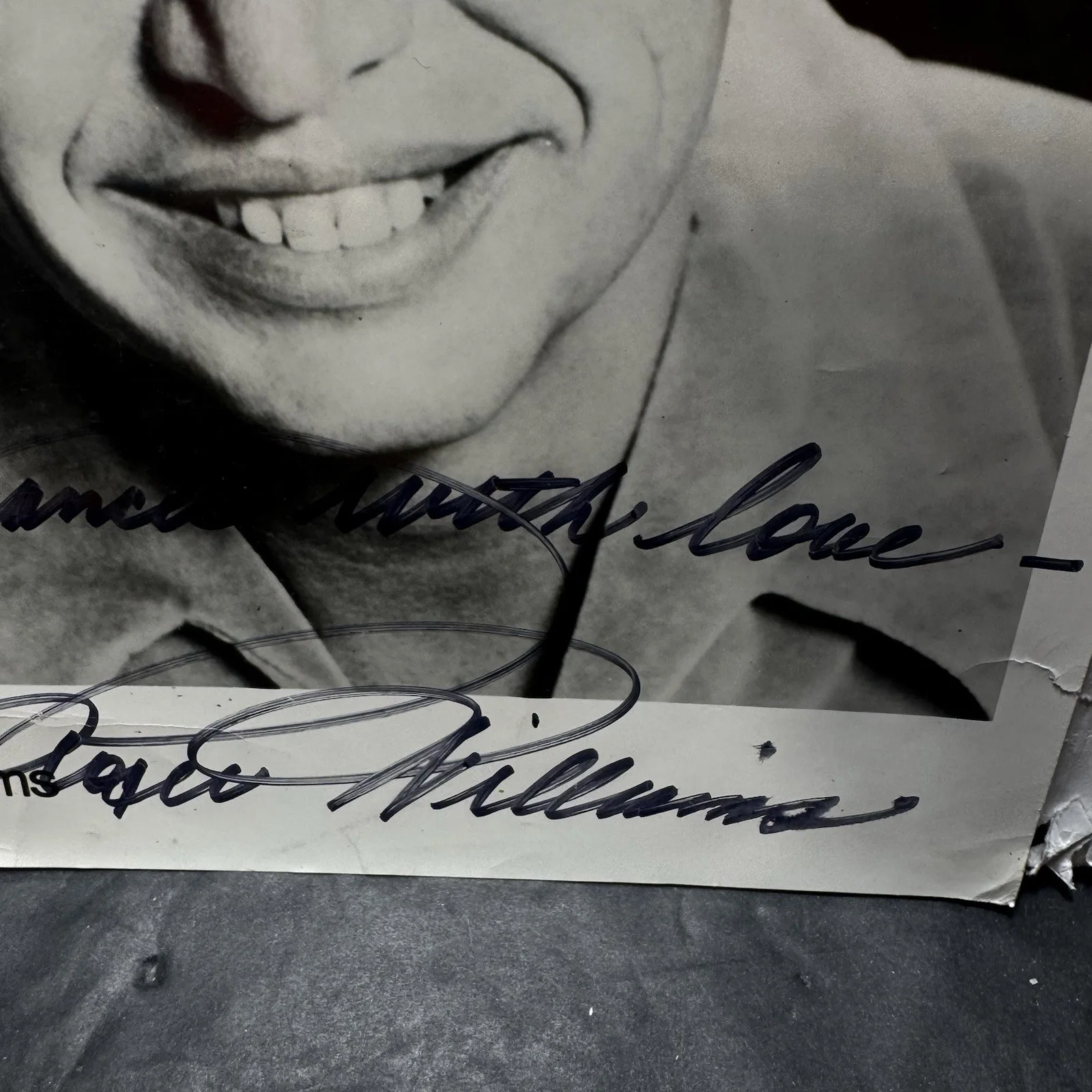 Roger Williams — Roger Williams "Mr. Piano" AUTOGRAPH Signed Autographed 8x10 Photo ACOA, image 4