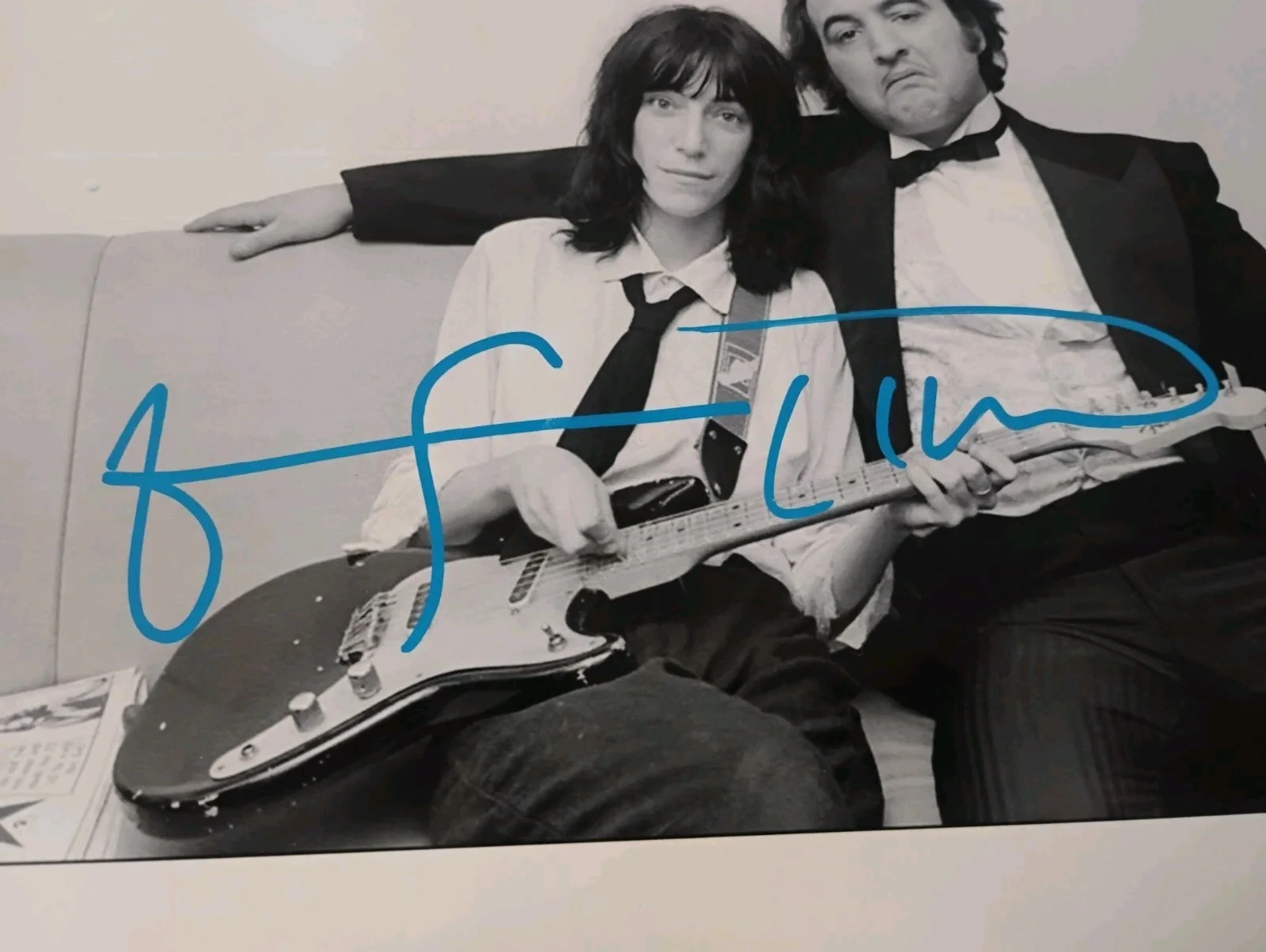 PATTI SMITH LEGENDARY PUNK ROCK SINGER VOICE ICON SIGNED AUTOGRAPHED 8x10 PHOTO, изображение 2