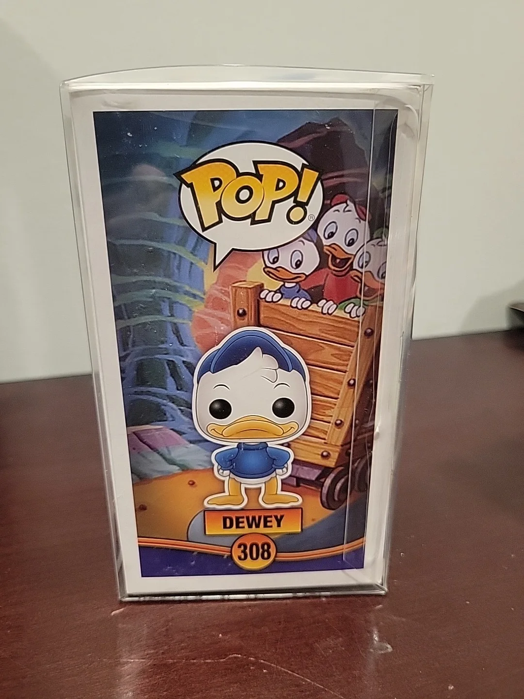 Russi Taylor Signed Autographed Funko Pop Disney Dewey Of Duck Tails, image 4