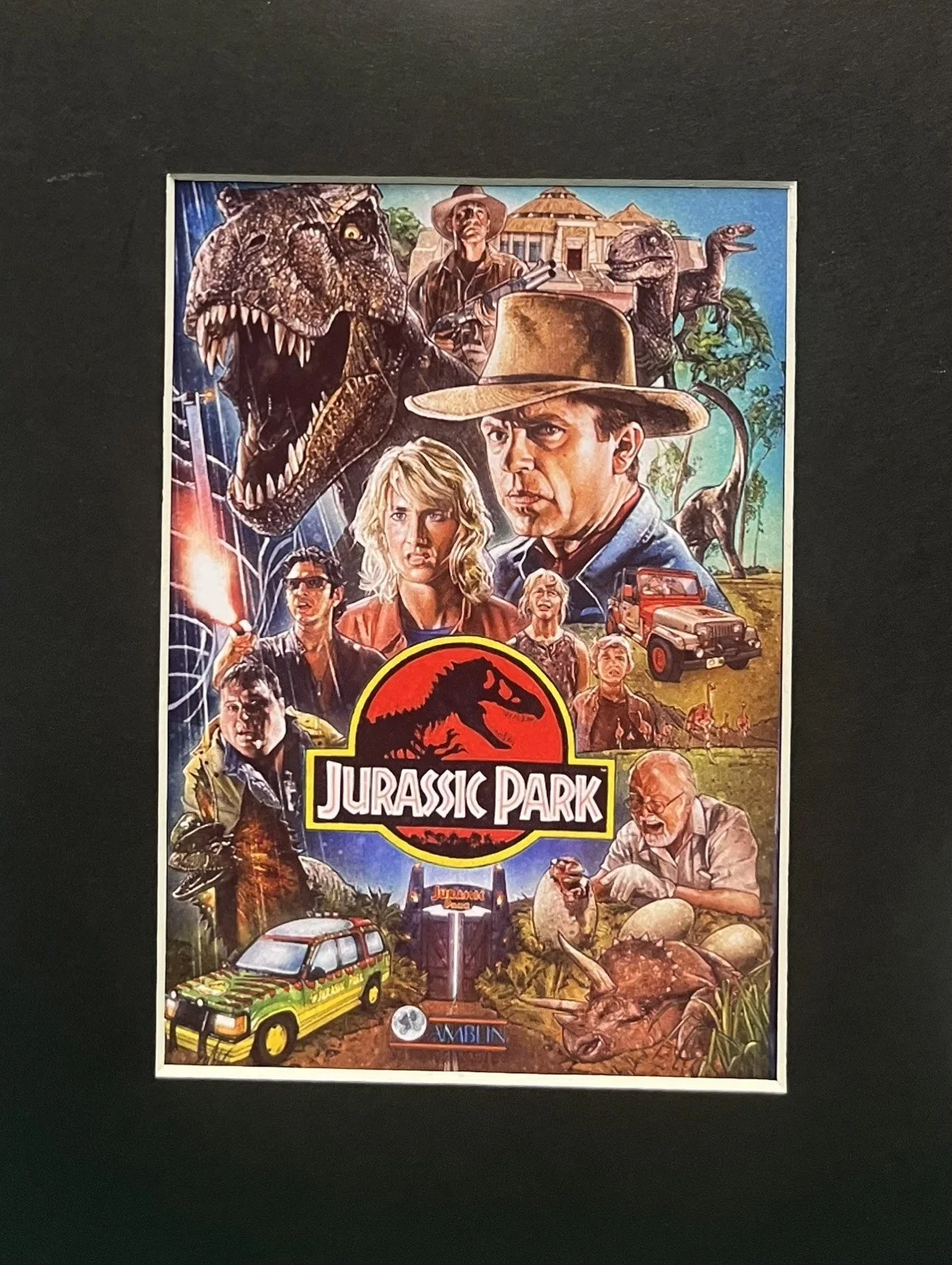 Jurassic Park. 35mm Film Cell Mounted Display, image 3