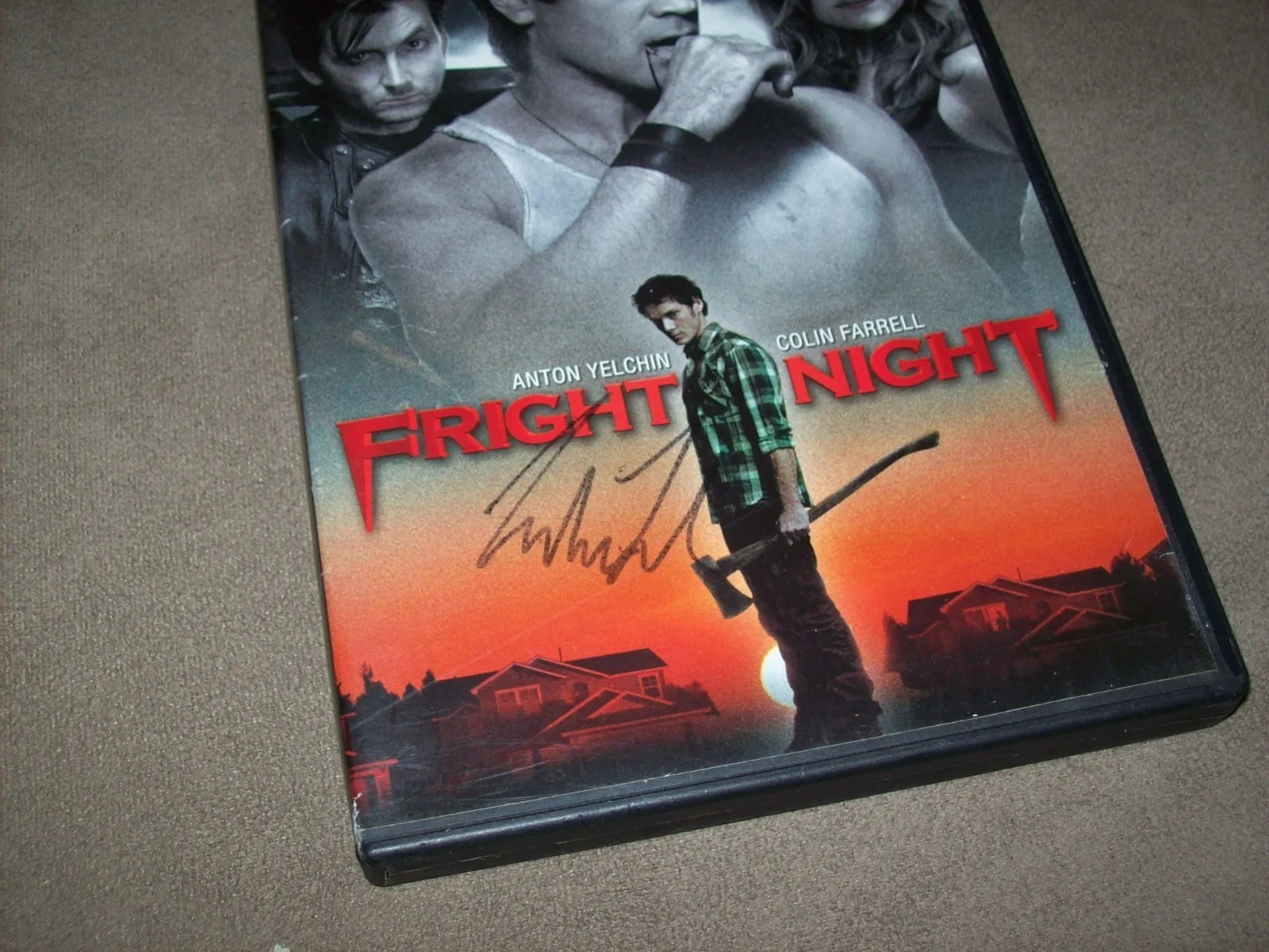 Colin Farrell Hand Signed Autographed Fright Night Movie DVD Cover, изображение 2