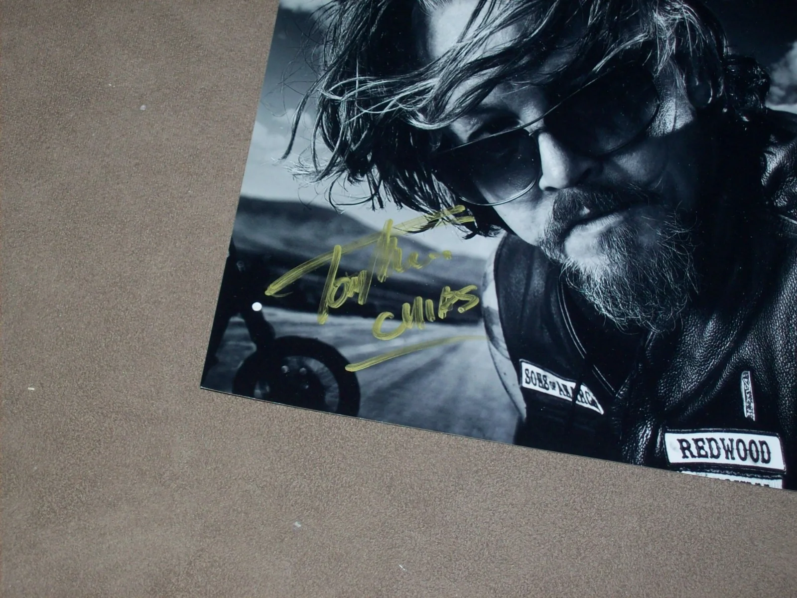 Tommy Flanagan Hand Signed Autographed 8x10 Sons Of Anarchy Photo TV, изображение 2