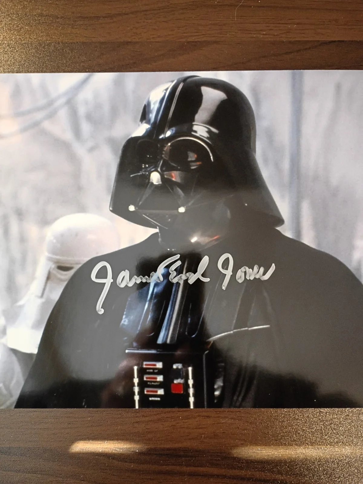 James Earl Jones — James Earl Jones Star Wars Signed 8x10 Photo COA W/ Matching Numbered Sticker, image 3