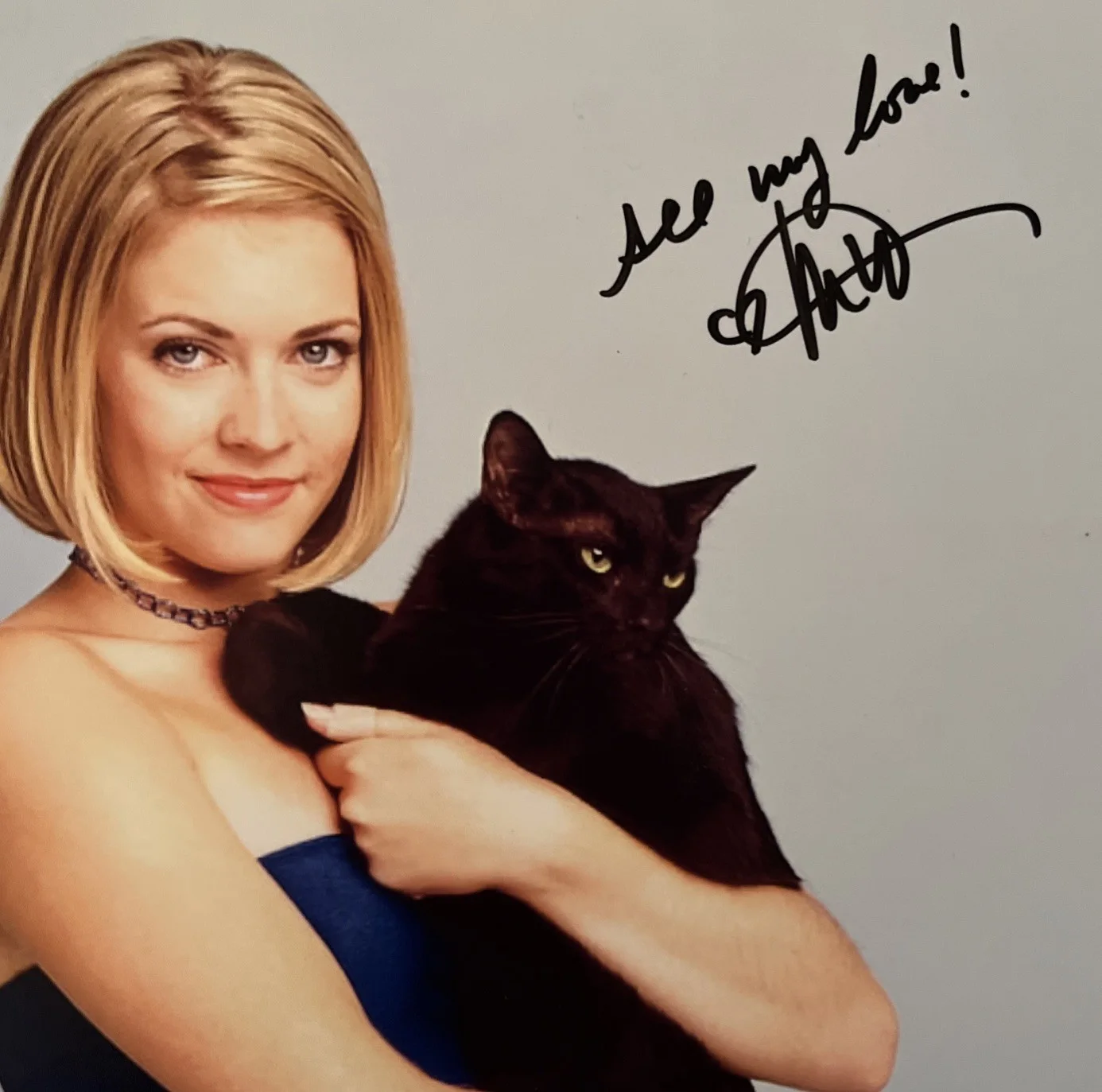 Melissa Joan Hart — 8X10 MELISSA JOAN HART SIGNED PHOTO SABRINA THE TEENAGE WITCH, изображение 2