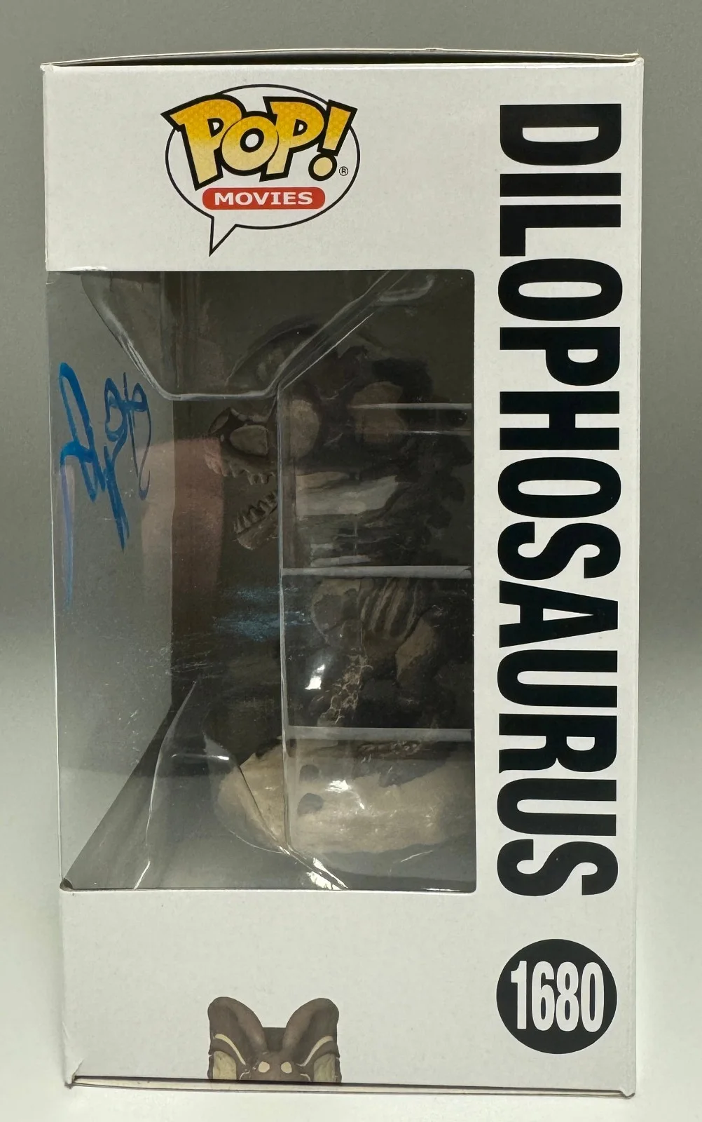 Steven Spielberg — Steven Spielberg Signed Auto Jurassic World Funko Pop 1680 Dilophosaurus Beckett, изображение 2
