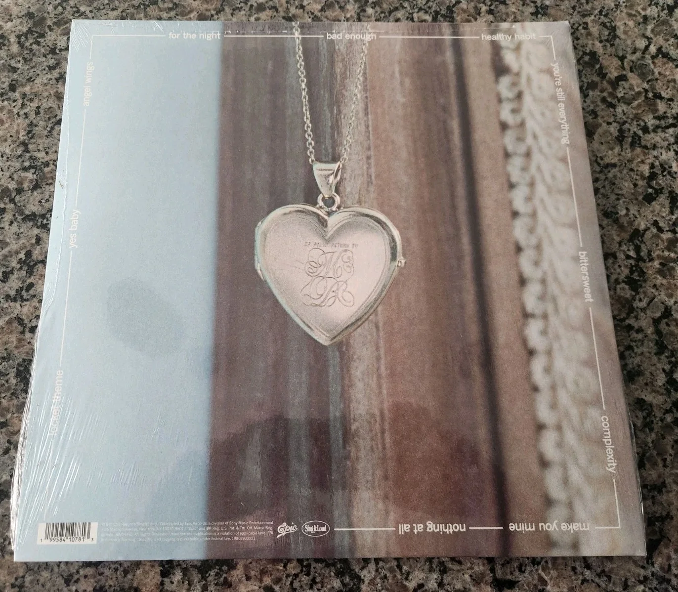 Madison Beer Limited Edition Locket Vinyl Signed Insert, image 2