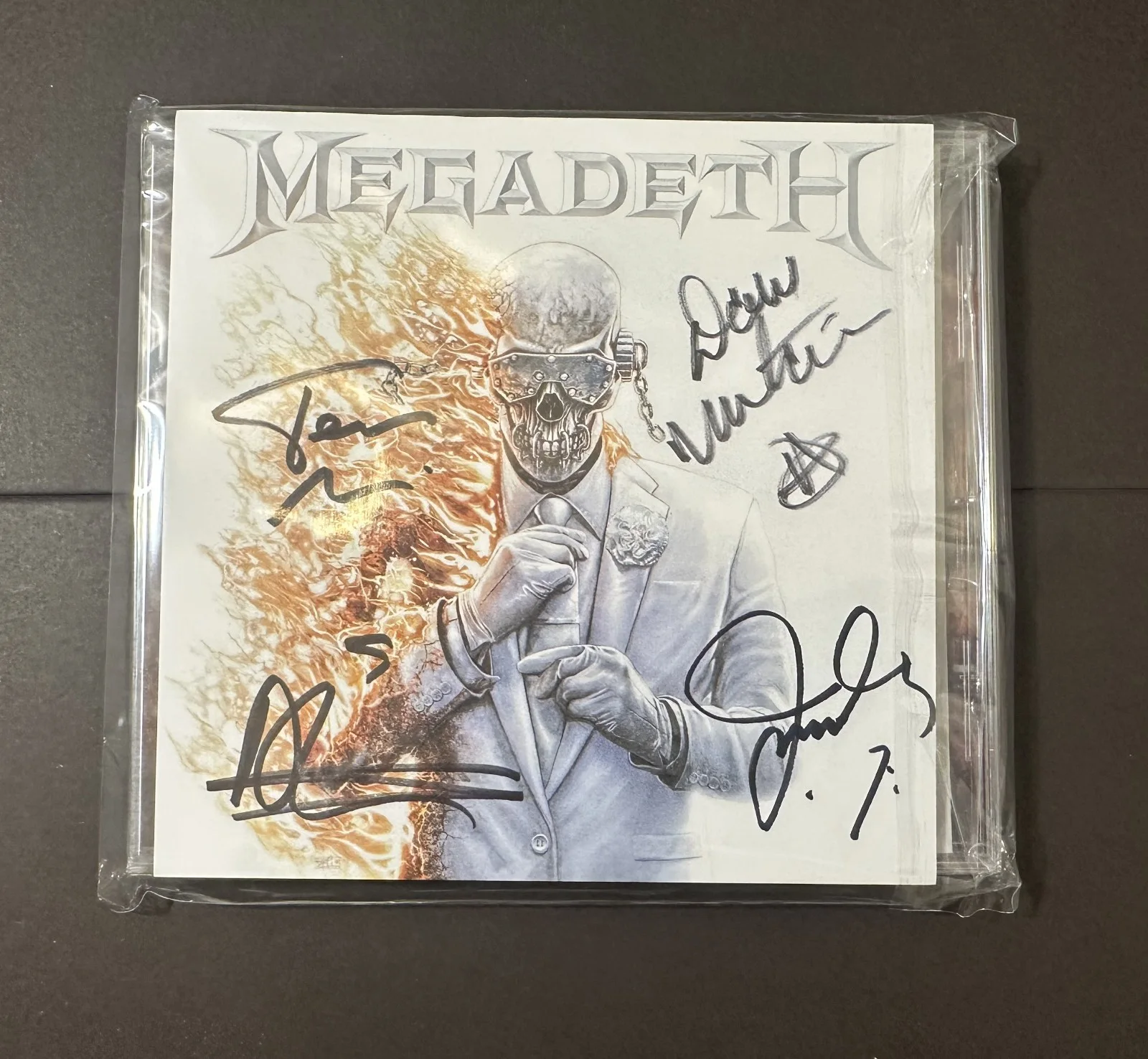 Megadeth Signed Album CD TalkShop Live Exclusive SEALED In-Hand Ready to Ship!!, image 2
