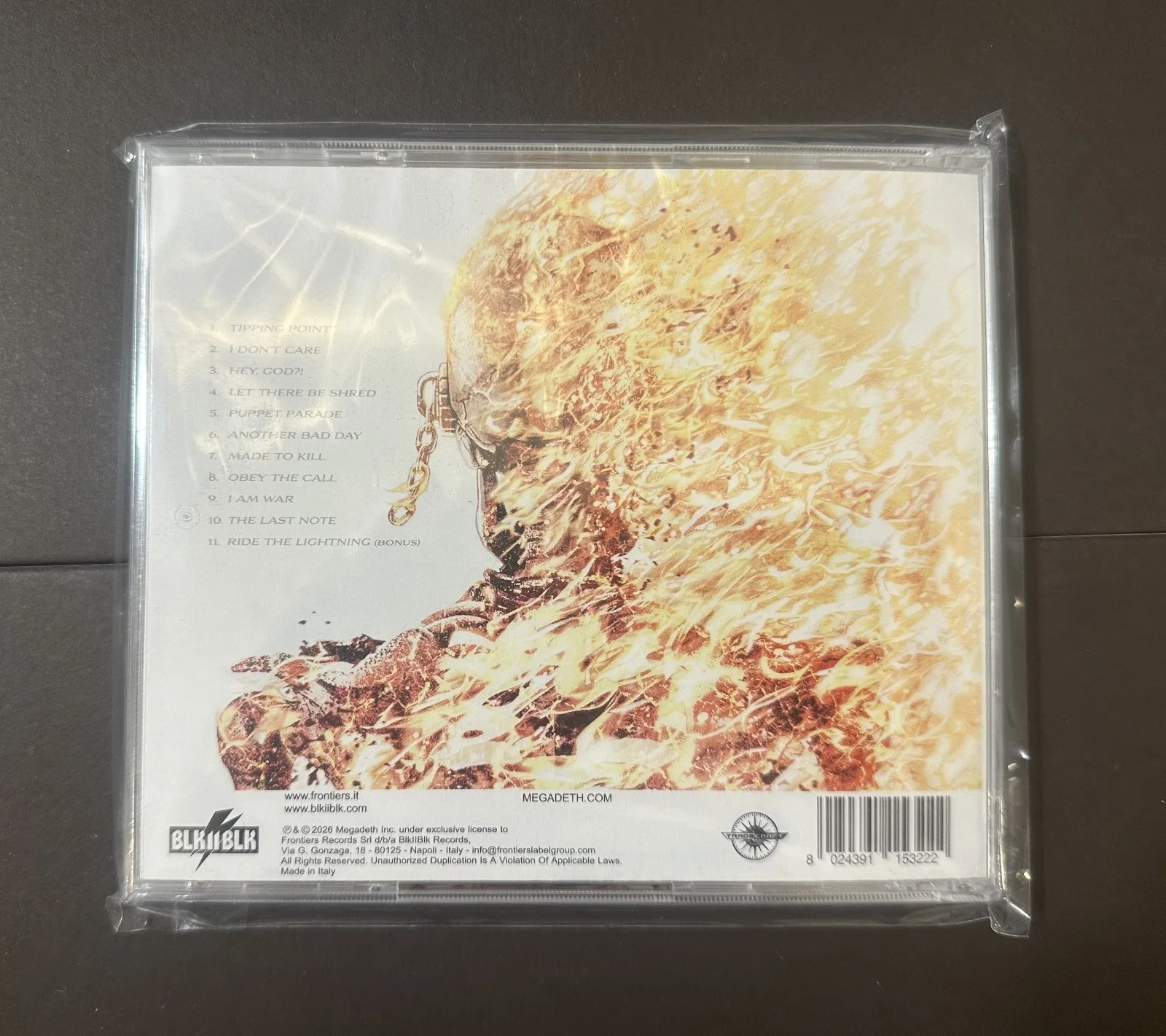 Megadeth Signed Album CD TalkShop Live Exclusive SEALED In-Hand Ready to Ship!!, image 3