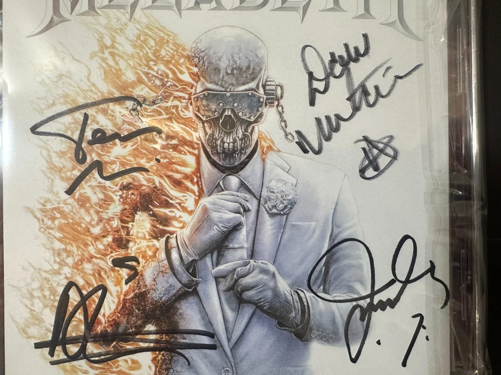 Megadeth Signed Album CD TalkShop Live Exclusive SEALED In-Hand Ready to Ship!!, image 4