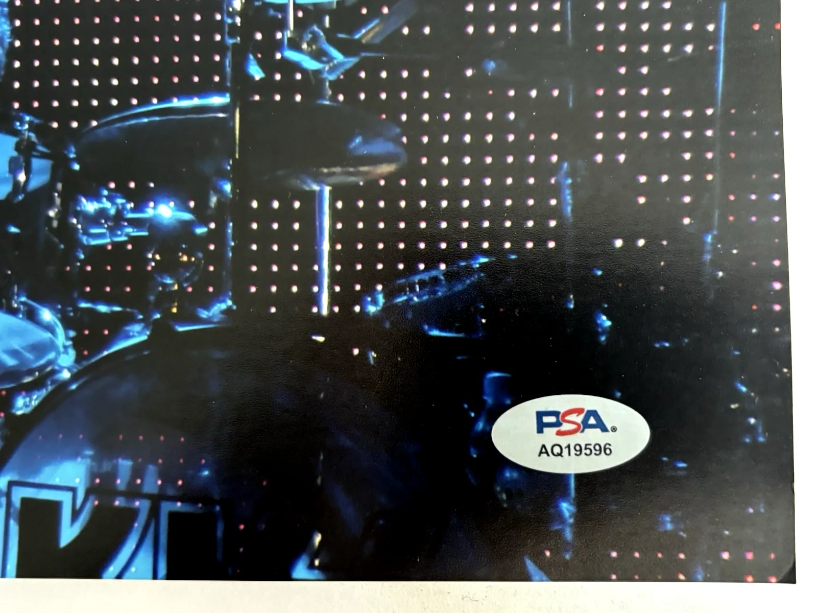 ERIC SINGER Hand Signed 11x14 Photo KISS Drummer PSA DNA COA Gene Simmons ACE, изображение 4