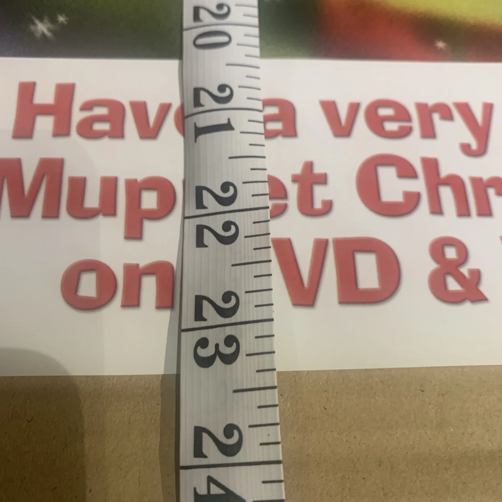 Muppet Christmas Movie Original Poster – Rare Collectible, image 3