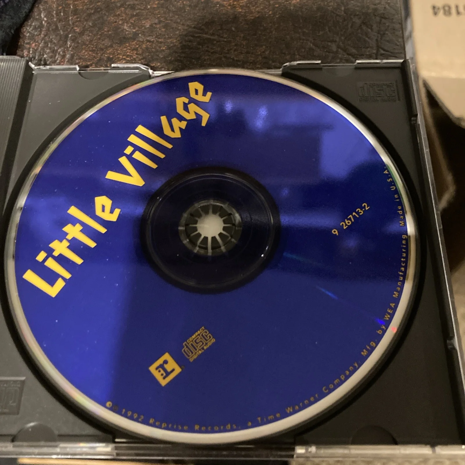 John Hiatt Autographed CD Booklet Little Village, image 2