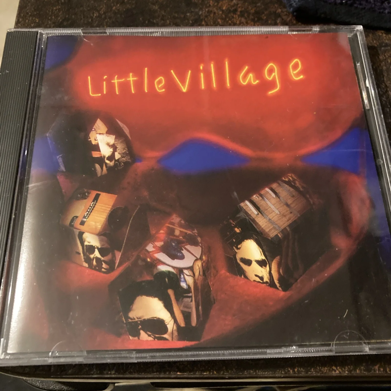 John Hiatt Autographed CD Booklet Little Village, image 3