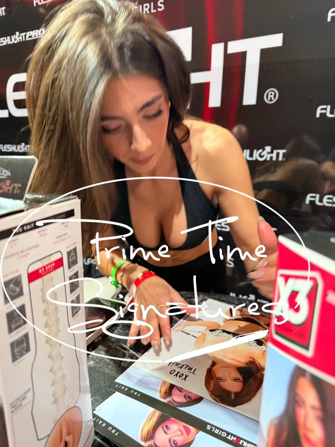 Tru Kait — Hot Sexy Tru Kait Signed 8x10 Photo Adult Star Authentic Autograph Beckett, изображение 2