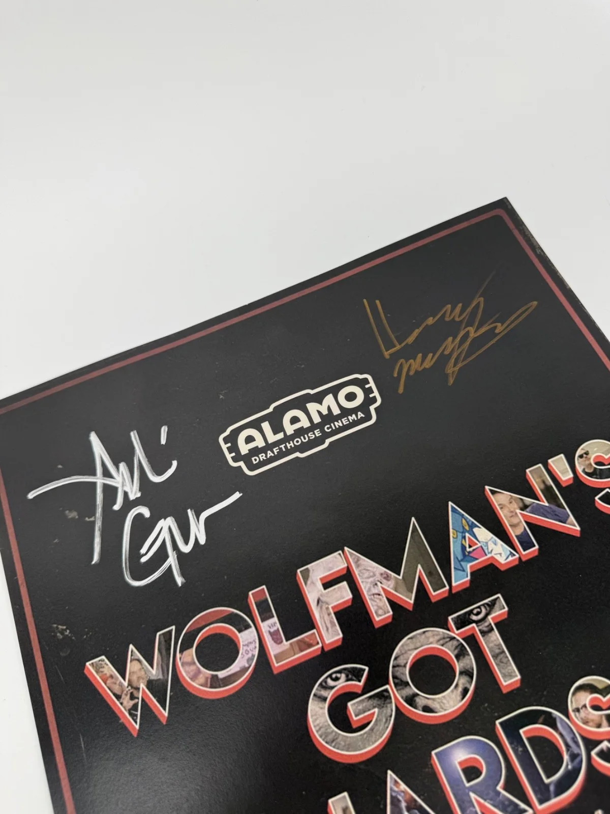 Wolfman's Got Nards Monster Squad Documentary Signed Poster Alamo Cinema 2019, image 3