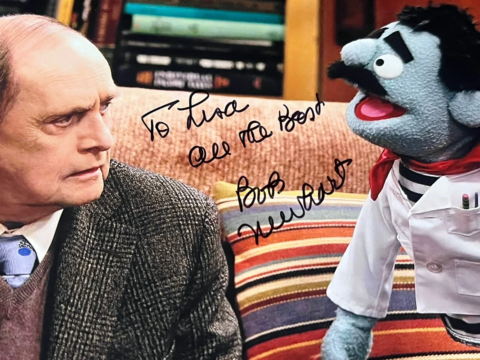 Bob Newhart — BOB NEWHART autographed signed BIG BANG THEORY Sheldon 8x10 photo PSA COA Rare, image 2