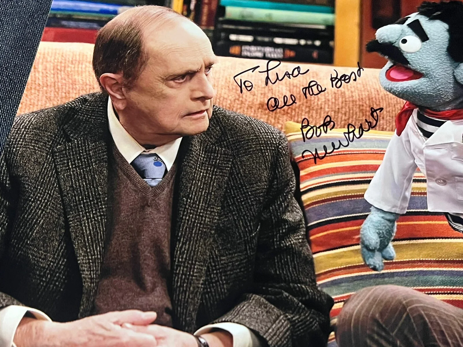 Bob Newhart — BOB NEWHART autographed signed BIG BANG THEORY Sheldon 8x10 photo PSA COA Rare, image 3