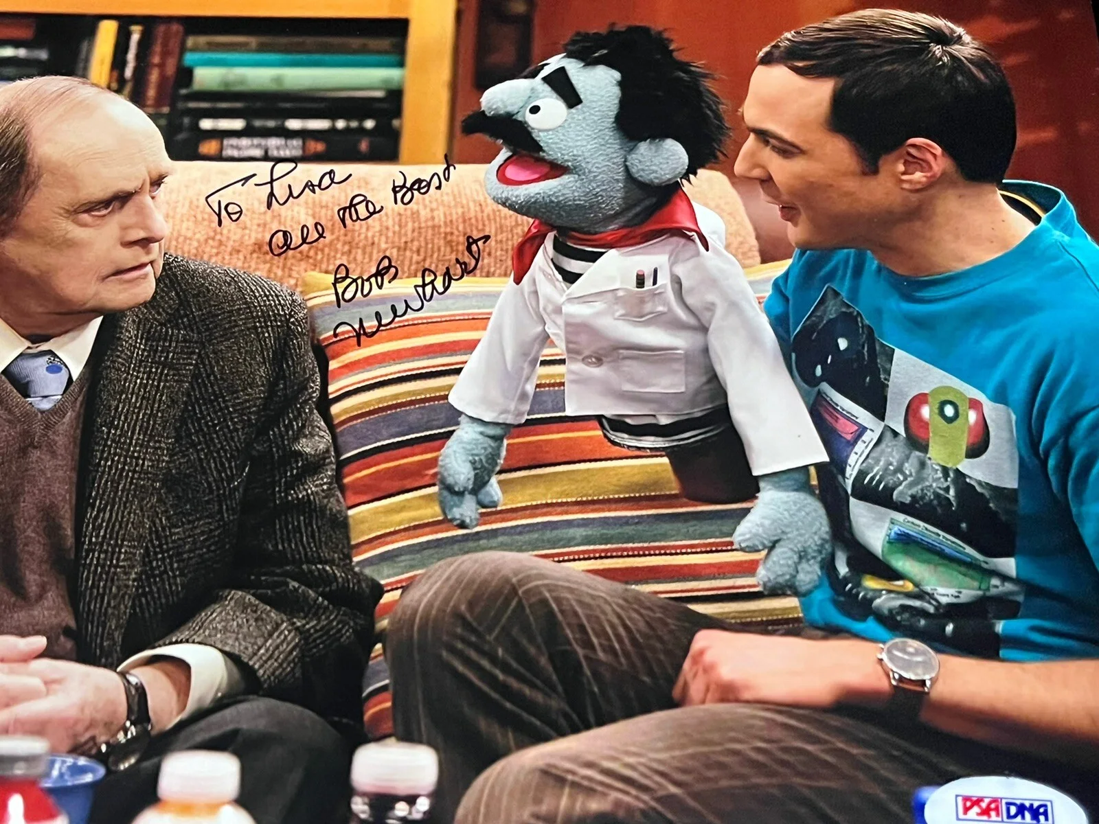 Bob Newhart — BOB NEWHART autographed signed BIG BANG THEORY Sheldon 8x10 photo PSA COA Rare, image 4