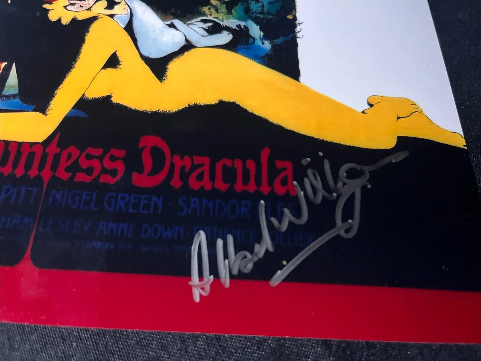 albert wilkinson — Albert Wilkinson Countess Dracula SIGNED 8x10 AUTOGRAPHED Photo COA, image 2