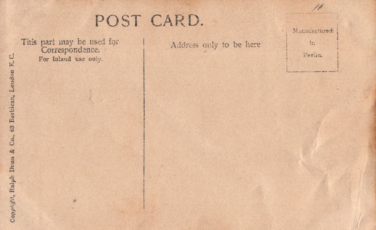 RUBY RAY Hand Signed Autograph RPPC PC - ENGLISH ACTRESS SINGER DANCER 1881-1973, image 2