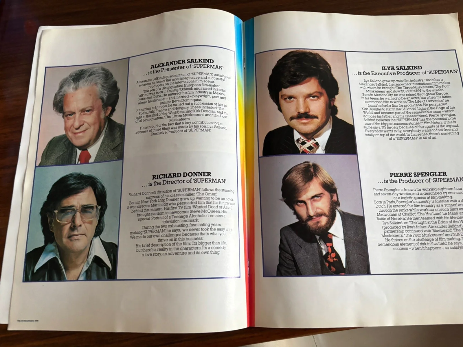 Superman the movie original 1978 Film brochure, изображение 5