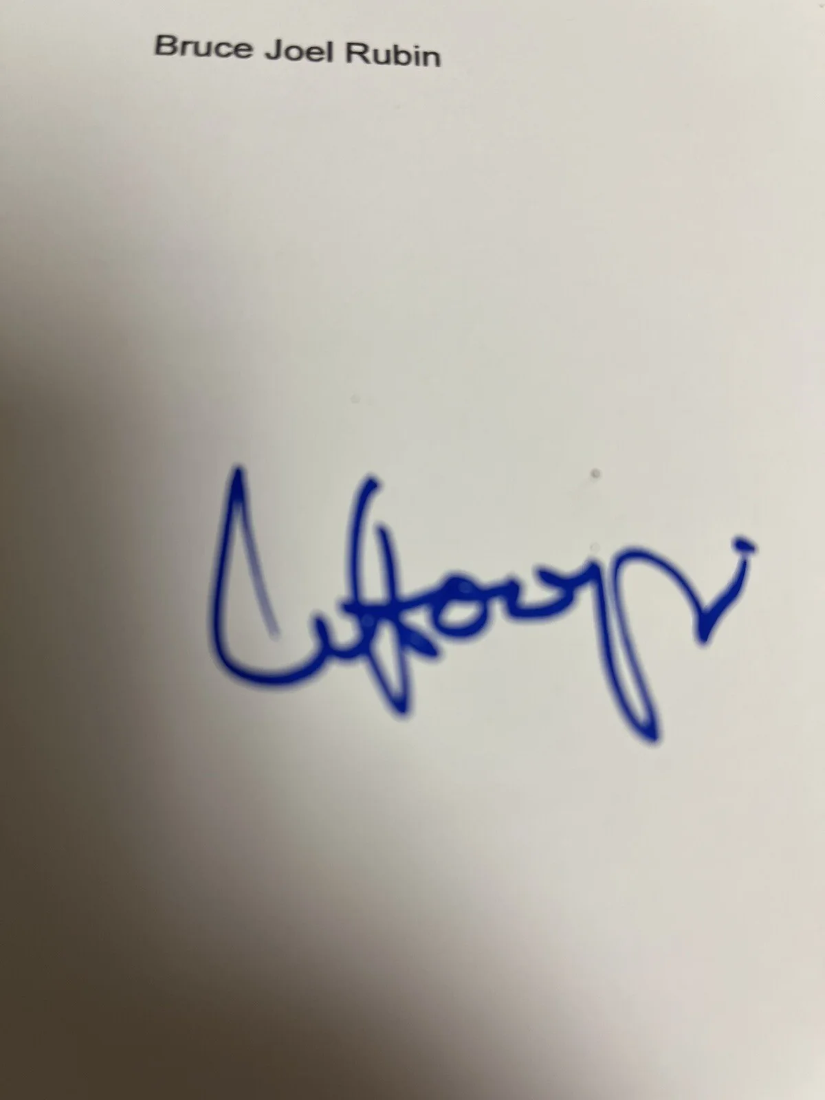 Whoopi Goldberg — WHOOPI GOLDBERG SIGNED AUTOGRAPHED GHOST FULL MOVIE SCRIPT RARE PROOF, image 3