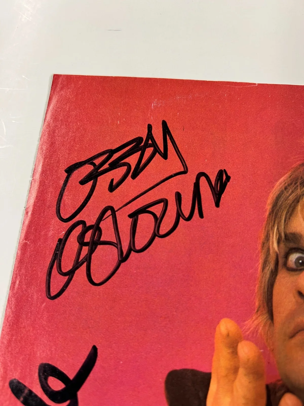 Ozzy Osbourne Signed Autographed Photo Zakk Wylde, Randy Castillo JSA COA, image 3