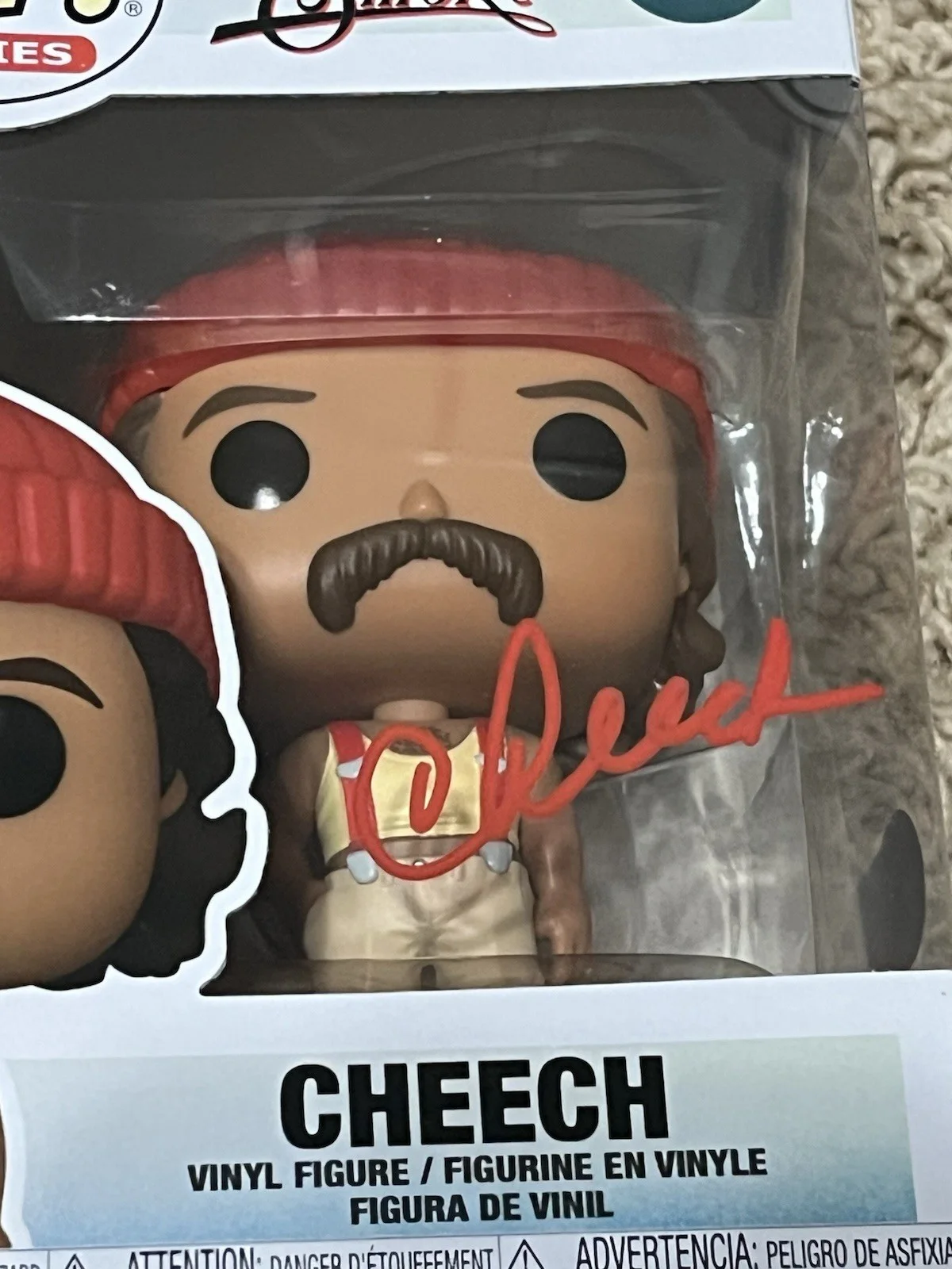 Cheech Pop Figure Autographed Beckett Certified, image 2
