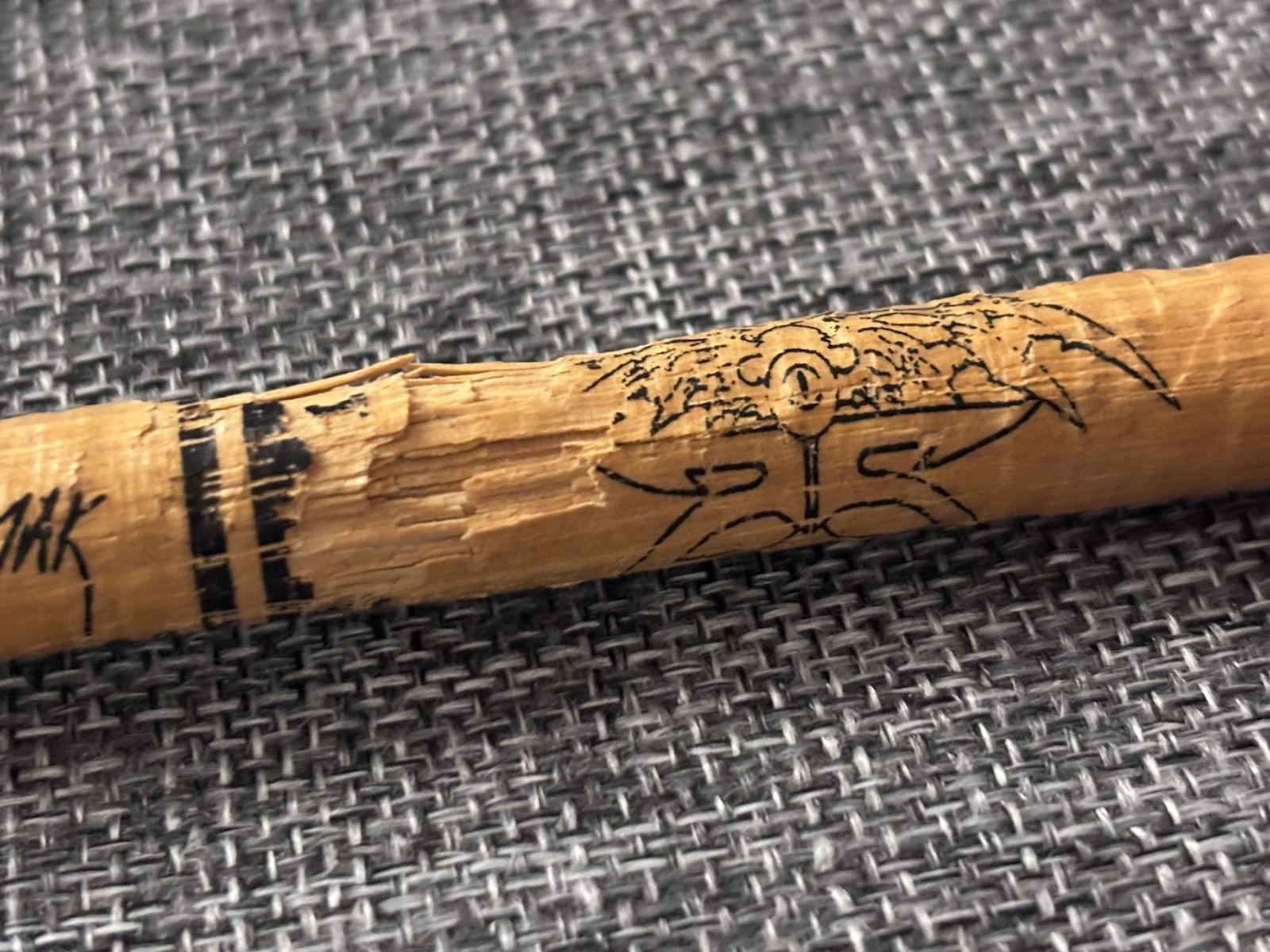 GWAR Stage Used Drum Stick SIGNED AUTOGRAPHED by Jizmak Da Gusha - 2013, image 5