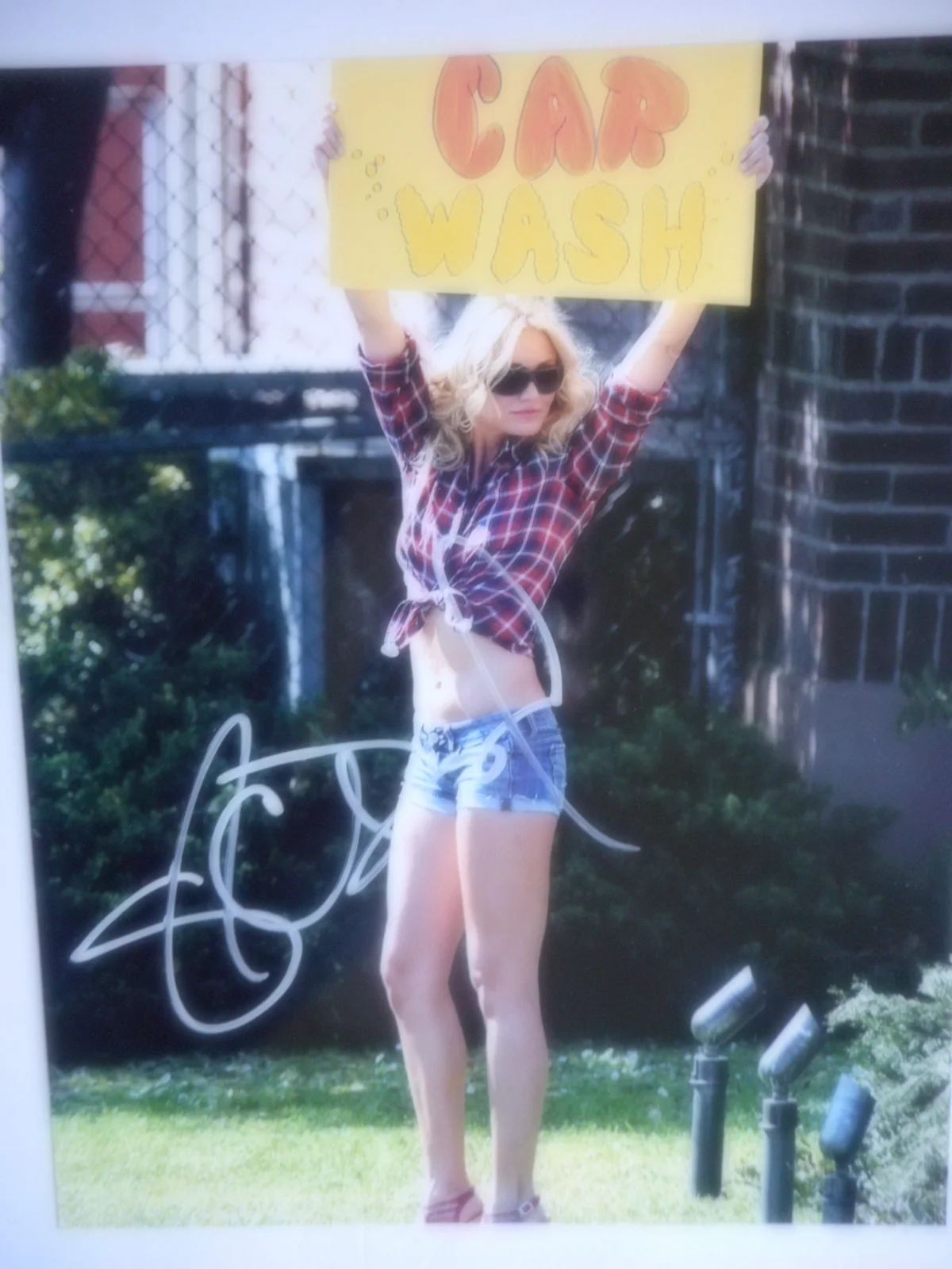 Cameron Diaz — Cameron Diaz signed BAD TEACHER Car Wash Pretty Sexy 8x10 Photo Coa & #d Holo, изображение 2
